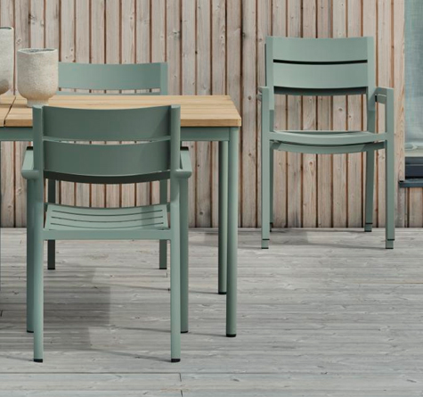 Looms Gartenmöbel Pforzheim - Alu Stuhl Delia