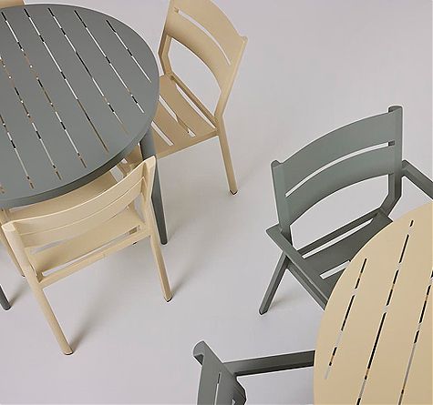 Looms Gartenmöbel Pforzheim - Alu Stuhl Delia