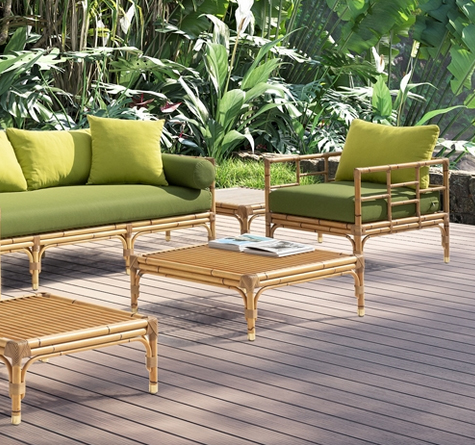 Rattan Gartenmöbel Looms Pforzheim - Rattan Lounge Mediterraneo outdoor