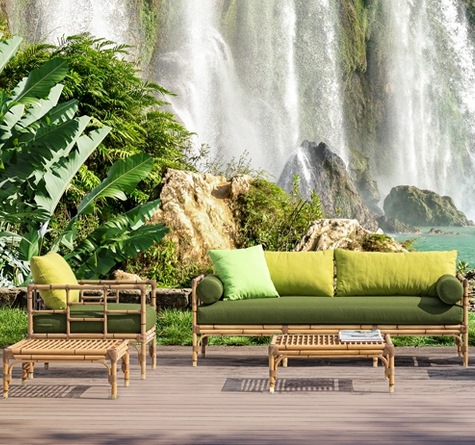 Rattan Gartenmöbel Looms Pforzheim - Rattan Lounge Mediterraneo outdoor