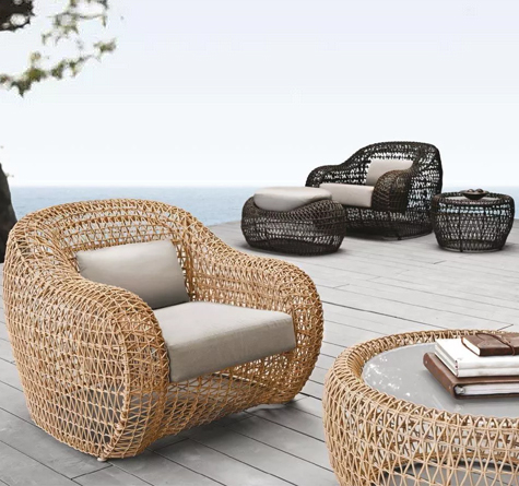 Looms Rattan Gartenmöbel Pforzheim - Rattan Lounge Sofa Balou outdoor