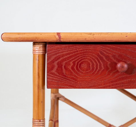 Looms Rattan Möbel Pforzheim - Rattan Schreibtisch Carteggio