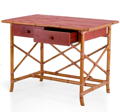 Looms Rattan Möbel Pforzheim - Rattan Schreibtisch Carteggio