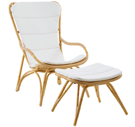 Looms Rattan Gartenmöbel Pforzheim - Rattan Lounger Monet outdoor