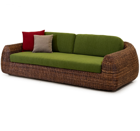 Looms Rattan Möbel Pforzheim - Rattan Sofa Mango indoor