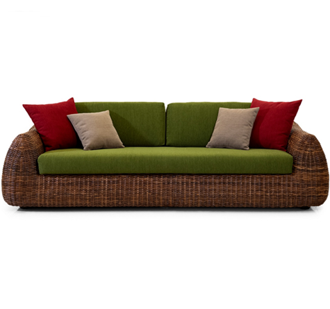 Looms Rattan Möbel Pforzheim - Rattan Sofa Mango indoor