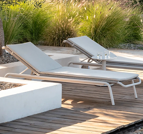 Looms Rope Gartenmöbel Pforzheim - Rope Sunlounger Kodo