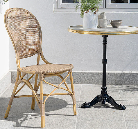 Looms Rattan Gartenmöbel Pforzheim - Rattan Stuhl Rossini outdoor