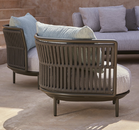 Looms Rope Gartenmöbel Pforzheim - Rope Lounge Amba weave