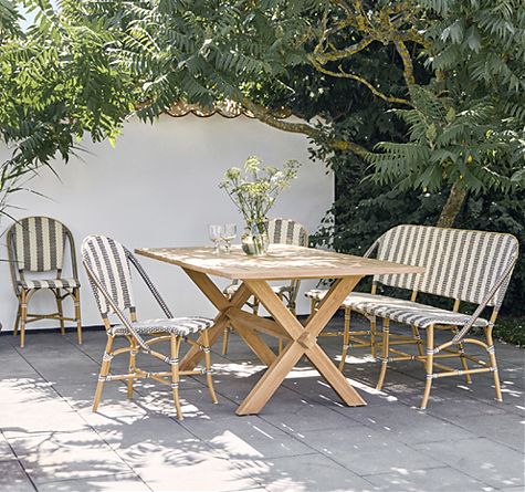 Looms Rattan Gartenmöbel Pforzheim - Rattan Stuhl Sofie outdoor