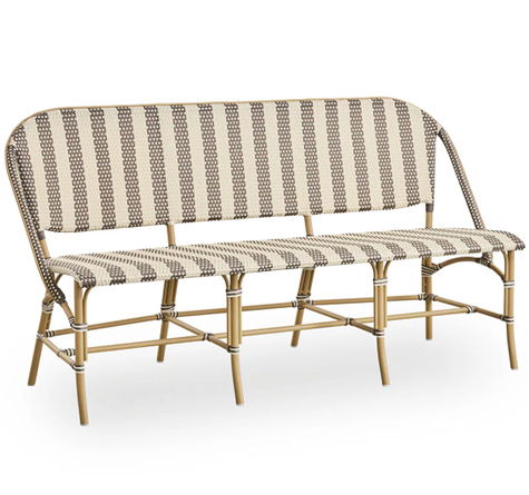 Looms Rattan Gartenmöbel Pforzheim - Rattan Bank Sofie outdoor