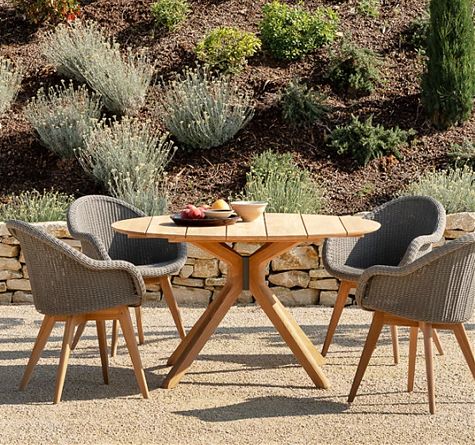 Looms Rope Gartenmöbel Pforzheim - Rope Dining Sessel Remi teak