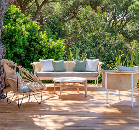Looms Lloyd Loom Gartenmöbel Pforzheim - Loom Lounge Wicked outdoor