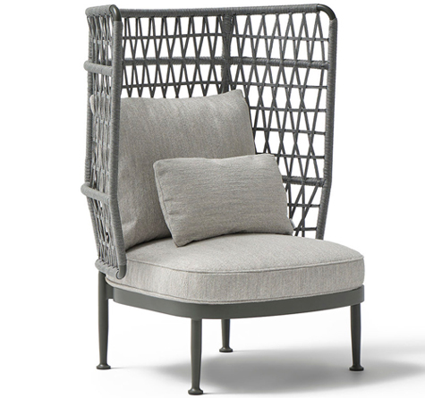 Looms Rope Gartenmöbel Pforzheim - Rope Lounge Sessel Curio HB