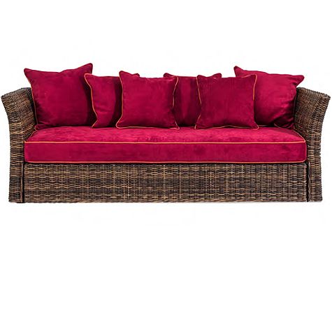 Looms Rattan Möbel Pforzheim - Rattan Schlafsofa Smallsize