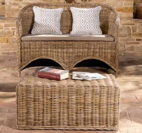 Looms Korbmöbel Pforzheim - Rattan Lounge Portland Set