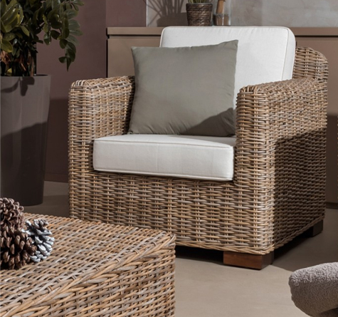 Looms Rattan Möbel Pforzheim - Rattan Sofa Cayman