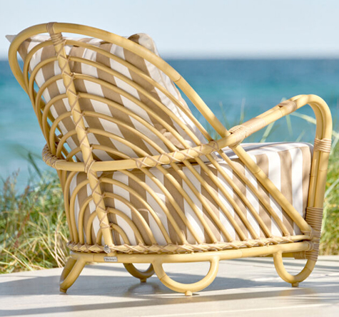 Looms Rattan Möbel Pforzheim - Rattan Sessel Charlottenburg outdoor