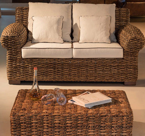 Looms Rattan Möbel Pforzheim - Korbsofa Ambassador