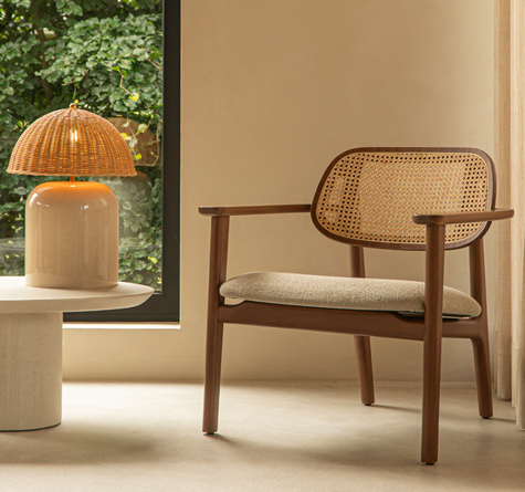 Looms Rattan Möbel Pforzheim - Korblampe Arvin