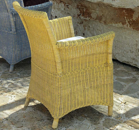 Looms Unopiu Möbel Pforzheim - Rattan Sessel Capri