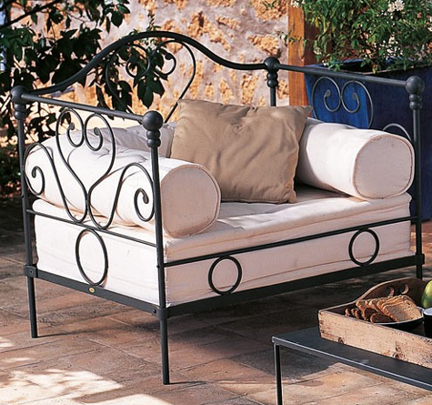 Looms Unopiu Gartenmöbel Pforzheim - Eisen Sofa Aurora