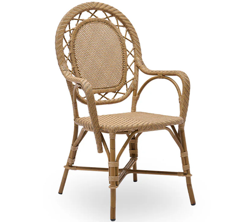 Looms Rattan Gartenmöbel Pforzheim - Rattan Stuhl Romantica outdoor
