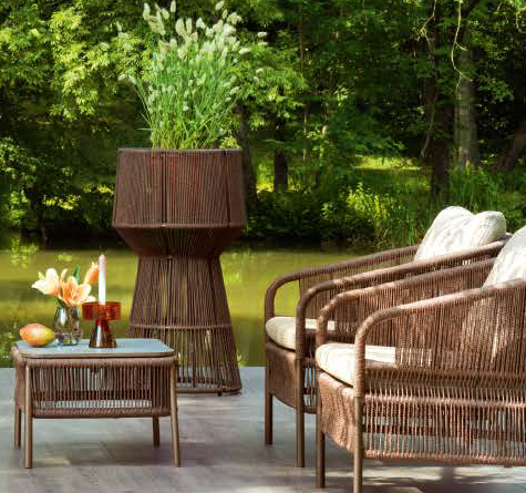 Rattan Möbel Looms Pforzheim - Rope Planter Cricket