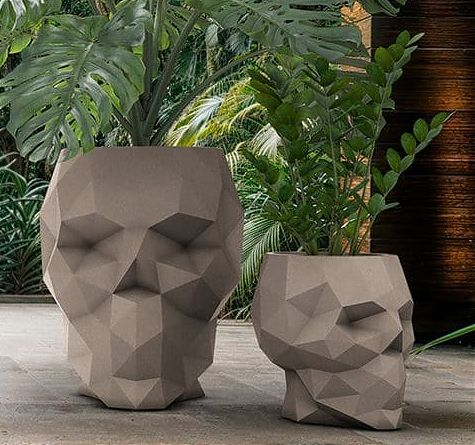 Looms Vondom Möbel Pforzheim - Skull Planter