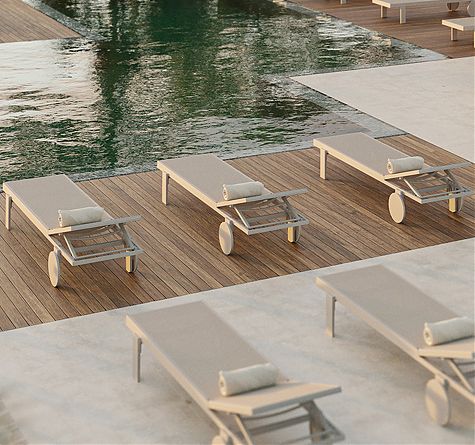 Looms Vondom Möbel Pforzheim - Sonnenliege Gatsby