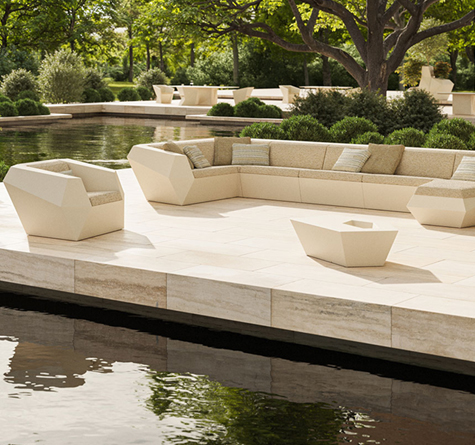 Looms Vondom Gartenmöbel Pforzheim - Lounge Sofa FAZ