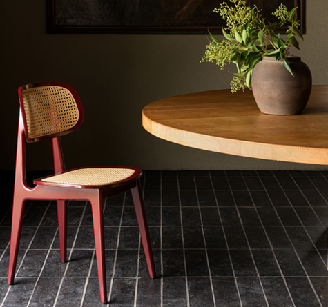 Looms Rattan Möbel Pforzheim - Holzstuhl Titus