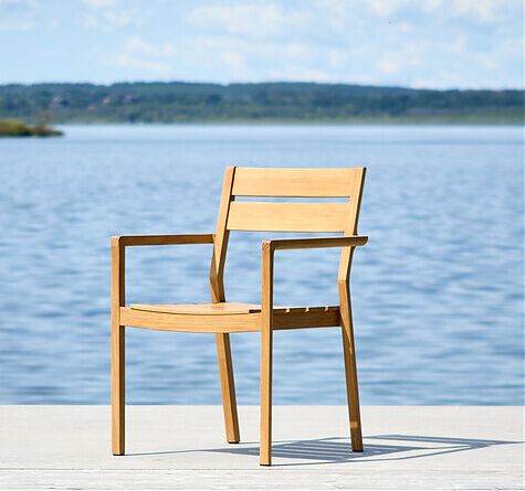 Looms Teak Gartenmöbel Pforzheim - Teak Garten Stuhl Delia