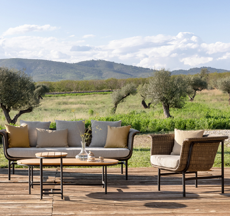 Looms Lloyd Loom Gartenmöbel Pforzheim - Loom Lounge Wicked outdoor