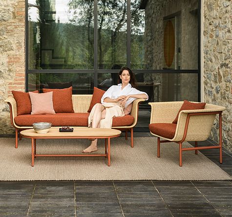 Looms Lloyd Loom Gartenmöbel Pforzheim - Loom Lounge Wicked outdoor