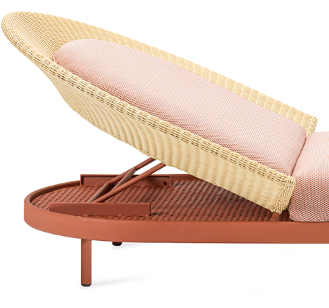 Looms Loom Gartenmöbel Pforzheim - Rattan Sonnenliege Wicked