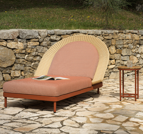 Looms Loom Gartenmöbel Pforzheim - Rattan Sonnenliege Wicked