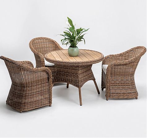 Looms Rattan Gartenmöbel Pforzheim - Rattan Sessel Charlie