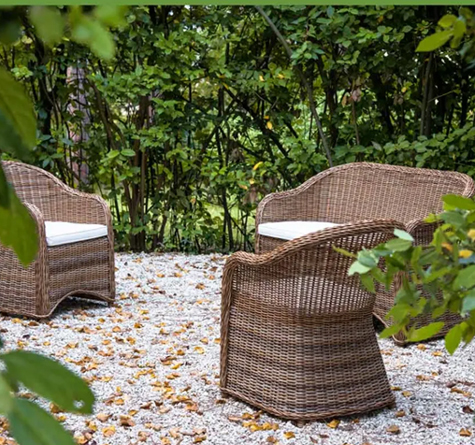 Looms Rattan Gartenmöbel Pforzheim - Rattan Sessel Charlie