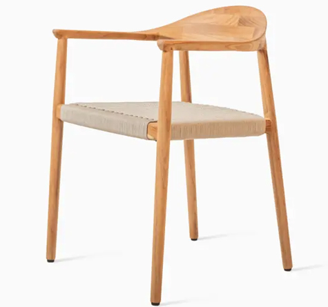 Looms Teak Outdoormöbel Pforzheim - Teak Stuhl Fika