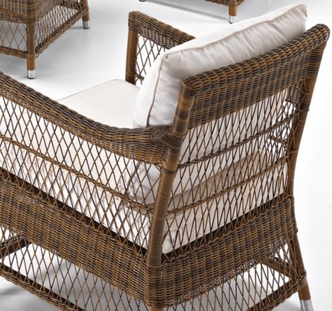 Looms Rattan Gartenmöbel Pforzheim - Rattan Loungemöbel Camille