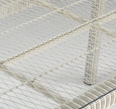 Looms Rattan Gartenmöbel Pforzheim - Rattan Esstisch Camille