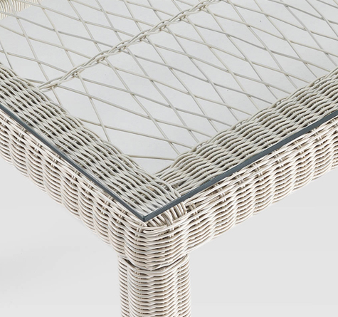 Looms Rattan Gartenmöbel Pforzheim - Rattan Esstisch Camille