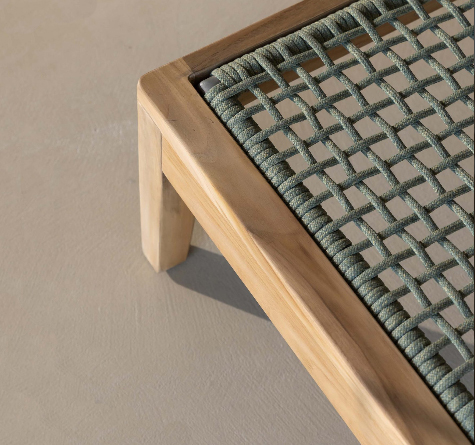 Looms Rope Gartenmöbel Pforzheim - Teak Sonnenliege Dakota