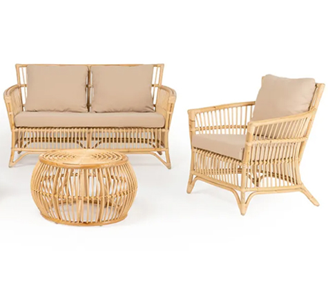 Looms Rattan Möbel Pforzheim - Rattan Lounge Mykonos