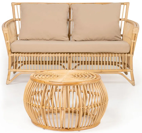 Looms Rattan Möbel Pforzheim - Rattan Lounge Mykonos