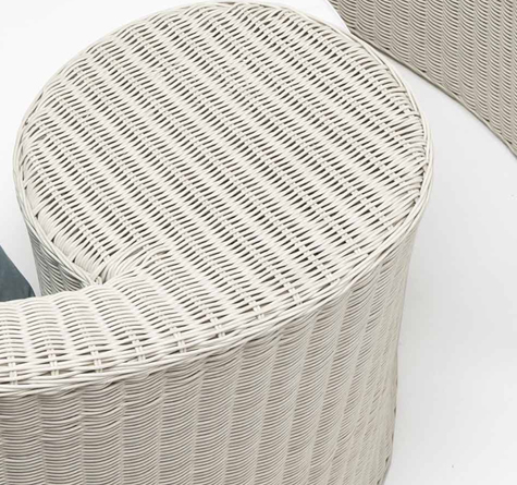 Looms Rattan Garten Möbel Pforzheim - Rattan Daybed Isla Bonita