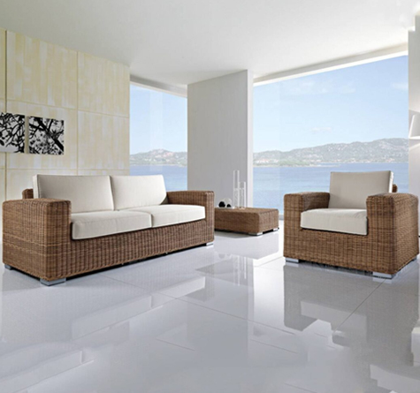 Looms Rattan Garten Möbel Pforzheim - Rattan Loungemöbel Penelope