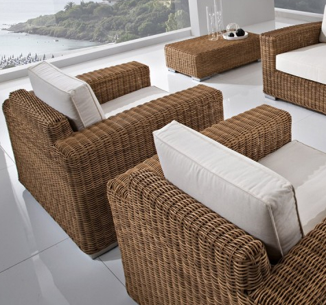 Looms Rattan Garten Möbel Pforzheim - Rattan Loungemöbel Penelope