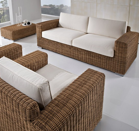Looms Rattan Garten Möbel Pforzheim - Rattan Loungemöbel Penelope
